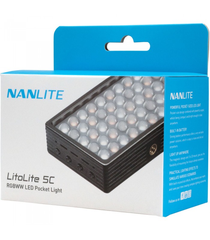 نور ثابت نانلایت مدل Nanlite LitoLite 5C RGBWW