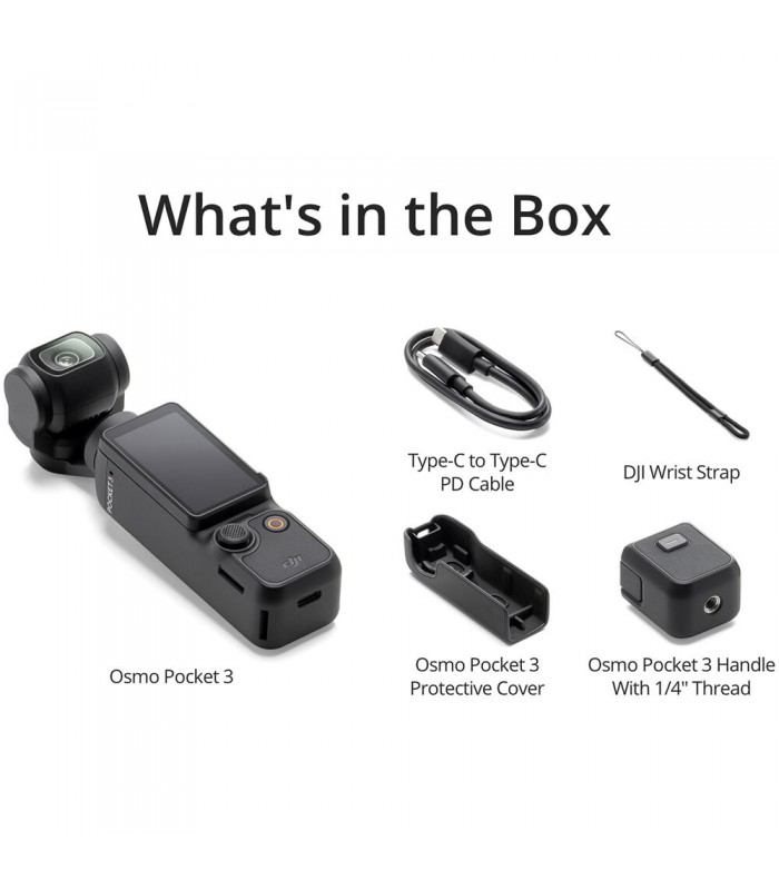 دوربین گیمبال DJI مدل اسمو پاکت ۳ | Osmo Pocket 3