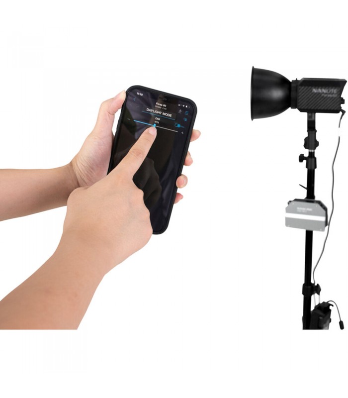 جعبه فرستنده بی‌سیم کنترل نورهای نانلایت مدل Nanlite NANLINK