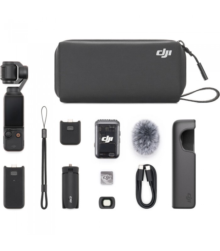 دوربین گیمبال DJI مدل اسمو پاکت ۳ کمبو | Osmo Pocket 3 Creator Combo