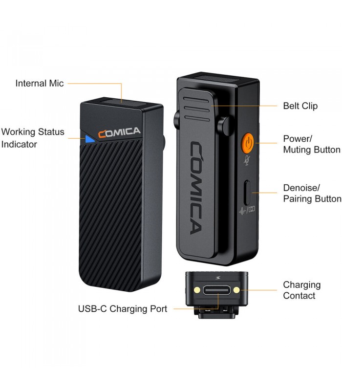 میکروفون بیسیم کامیکا مدل Comica Vimo C3