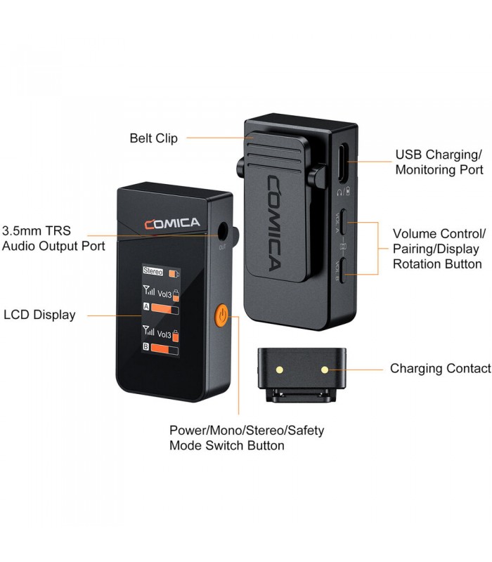 میکروفون بیسیم کامیکا مدل Comica Vimo C3