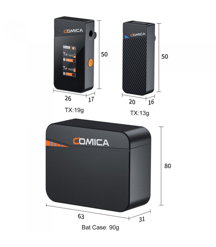 میکروفون بیسیم کامیکا مدل Comica Vimo C3