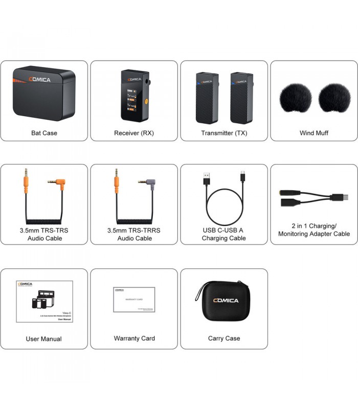 میکروفون بیسیم کامیکا مدل Comica Vimo C3