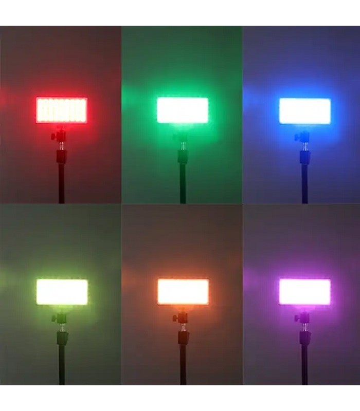 نور ثابت NICEFOTO مدل LED RGB TC-158
