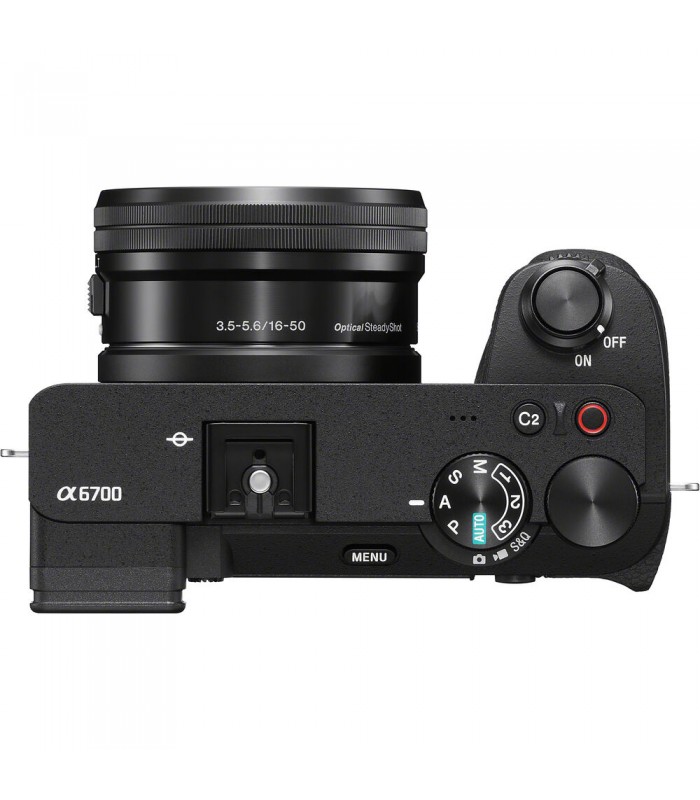 دوربین بدون آینه سونی مدل a6700 همراه با لنز E PZ16-50mm f/3.5-5.6 OSS