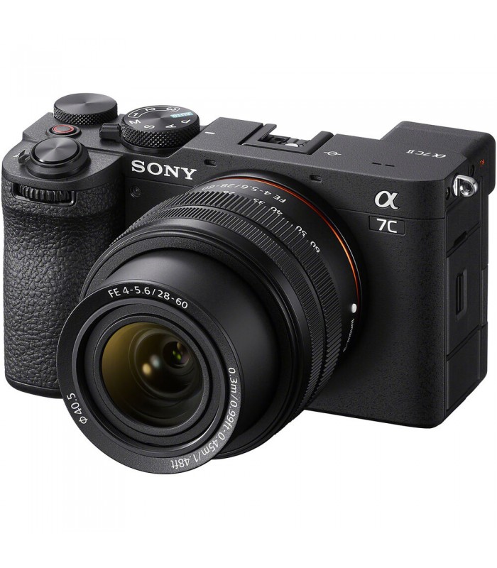دوربین بدون آینه سونی a7C II همراه با لنز FE 28-60mm f/4-5.6 - رنگ مشکی