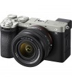 دوربین بدون آینه سونی a7C II همراه با لنز FE 28-60mm f/4-5.6 - رنگ نقره‌ای