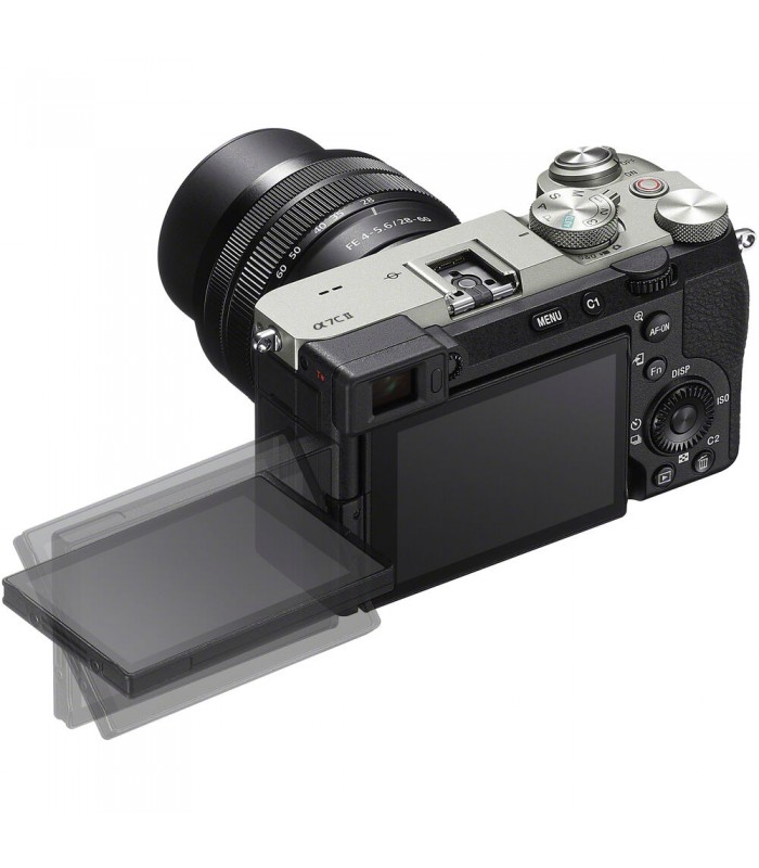 دوربین بدون آینه سونی a7C II همراه با لنز FE 28-60mm f/4-5.6 - رنگ نقره‌ای