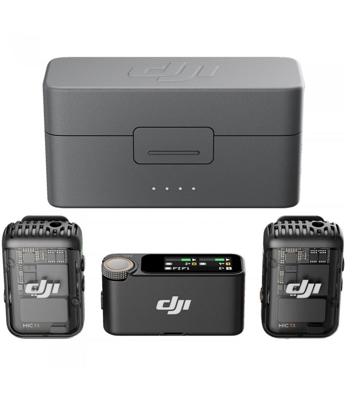 کیت میکروفون بی سیم دی‌جی‌آی مدل DJI Mic 2