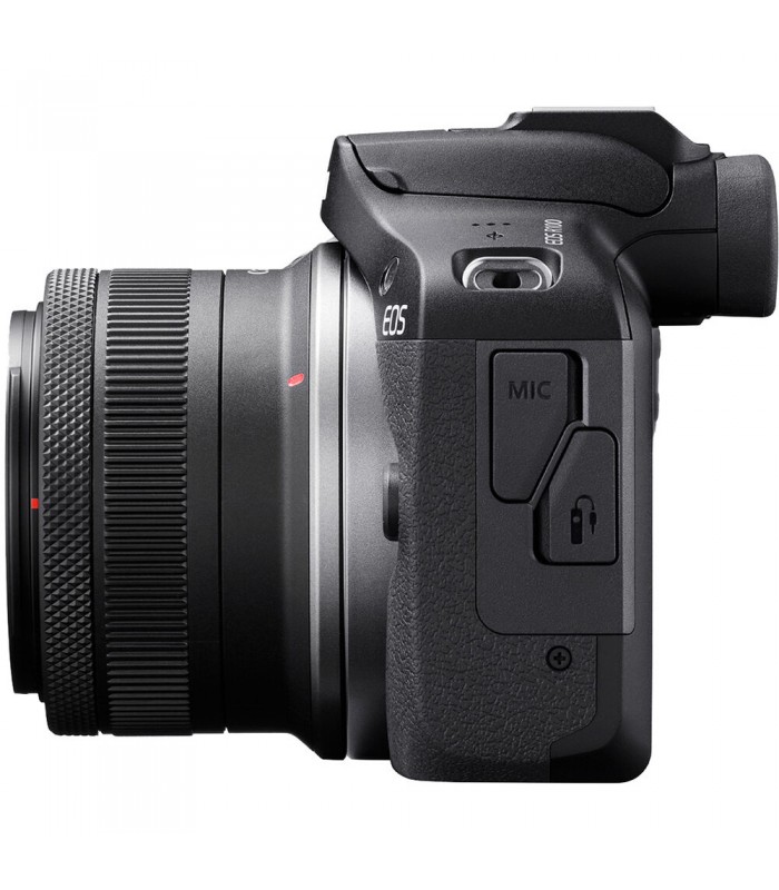 دوربین دیجیتال بدون آینه کانن مدل EOS R100 همراه با لنز ۴۵-۱۸ میلی‌متری