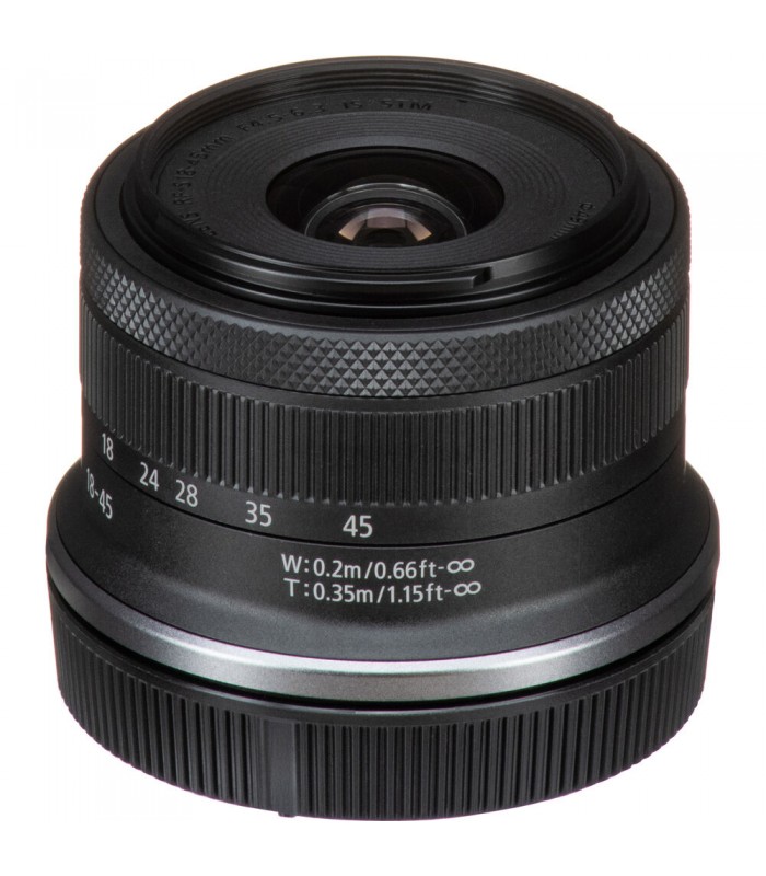 دوربین دیجیتال بدون آینه کانن مدل EOS R100 همراه با لنز ۴۵-۱۸ میلی‌متری