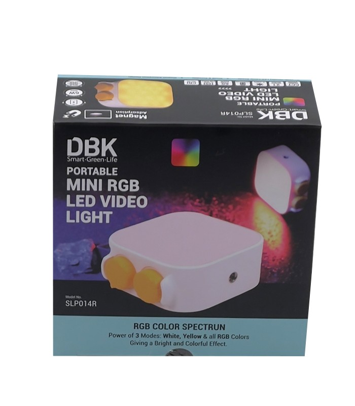 نور ثابت ال ای دی DBK مدل MINI RGB SLP014R