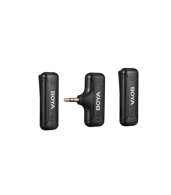 میکروفون بی سیم بویا مدل BY-WM3T2-M2 - 3.5mm TRS همراه با کیس شارژ