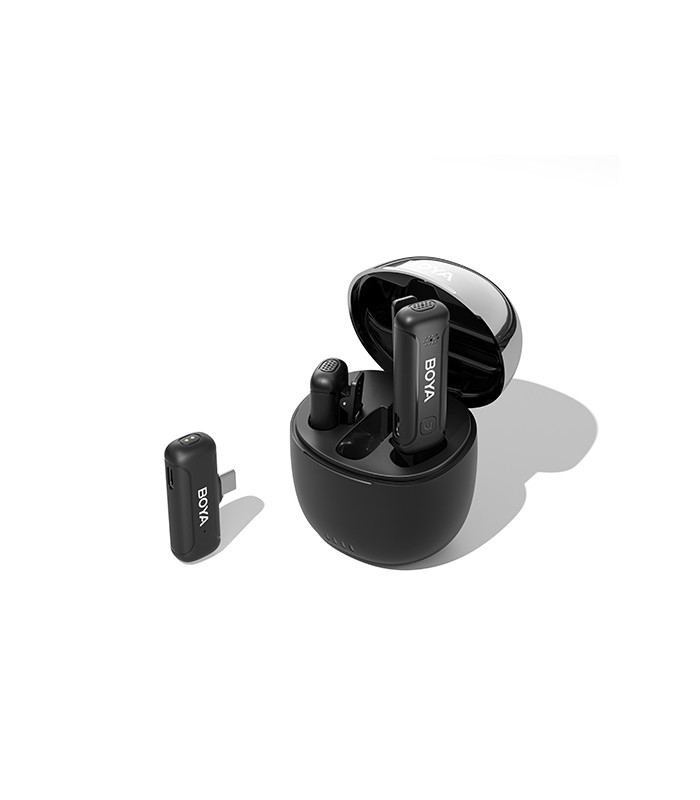 میکروفون بی سیم بویا مدل BY-WM3T2-U2 - USB Type-C همراه با کیس شارژ