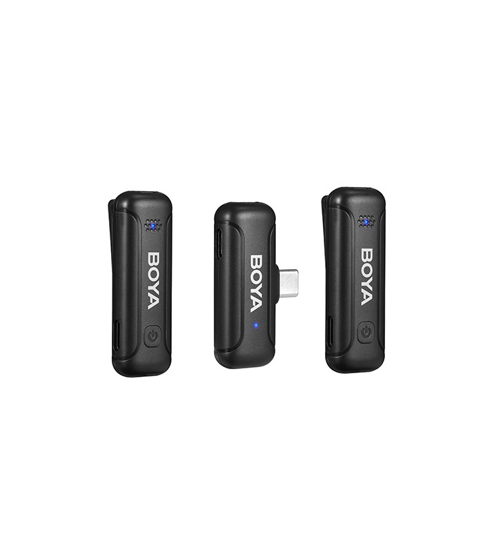 میکروفون بی سیم بویا مدل BY-WM3T2-U2 - USB Type-C همراه با کیس شارژ