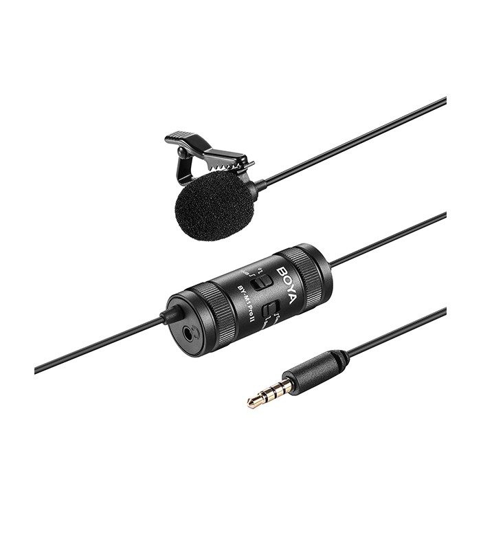 میکروفن یقه ای بویا مدل BY-M1 Pro II با جک ۳.۵ میلیمتری