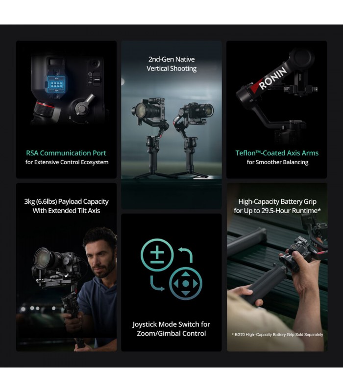 گیمبال DJI مدل RS 4 کومبو