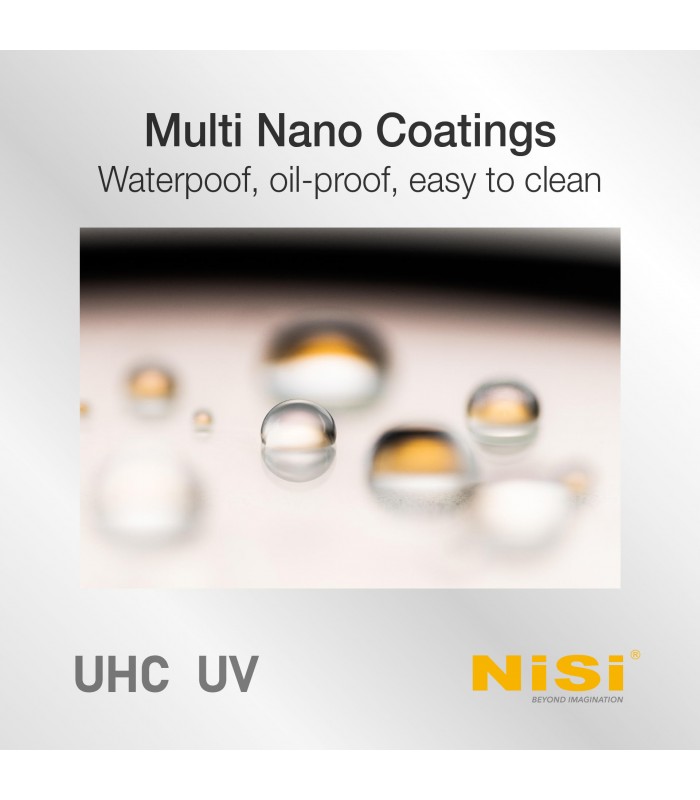 فیلتر UV نیسی مدل NiSi UHC UV Protection - دهانه ۶۲ میلی‌متری