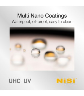 فیلتر UV نیسی مدل NiSi UHC UV Protection - دهانه ۶۷ میلی‌متری