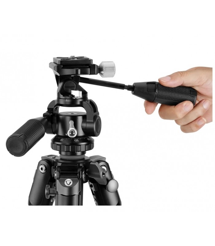 سه‌پایه ونگارد مدل Vanguard Veo 3 303APS همراه با پن هد VEO PH-38S