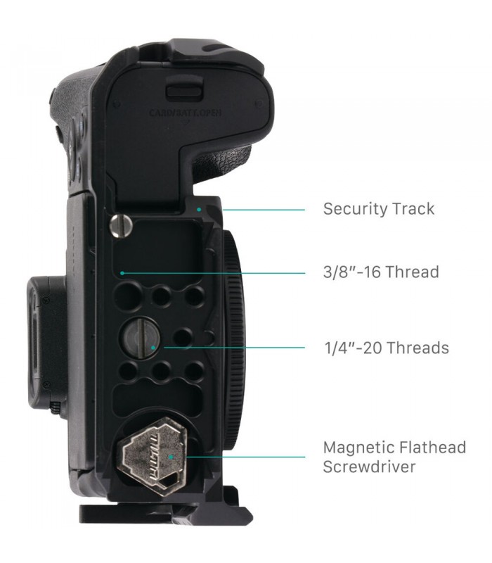 کیج دوربین تیلتا | Tilta مخصوص دوربین کانن R8 - مدل TA-T28-A-B