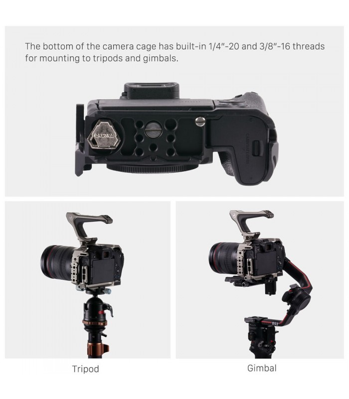 کیج دوربین تیلتا | Tilta مخصوص دوربین کانن R8 - مدل TA-T28-A-B