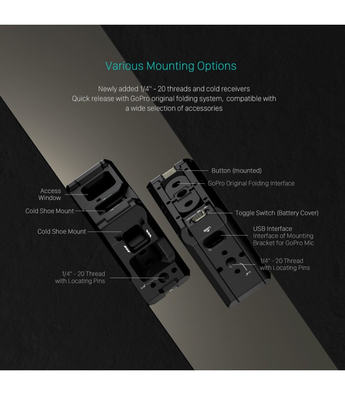 کیج دوربین تیلتا | Tilta مخصوص دوربین GoPro HERO11  - مدل TA-T42-FCC-B