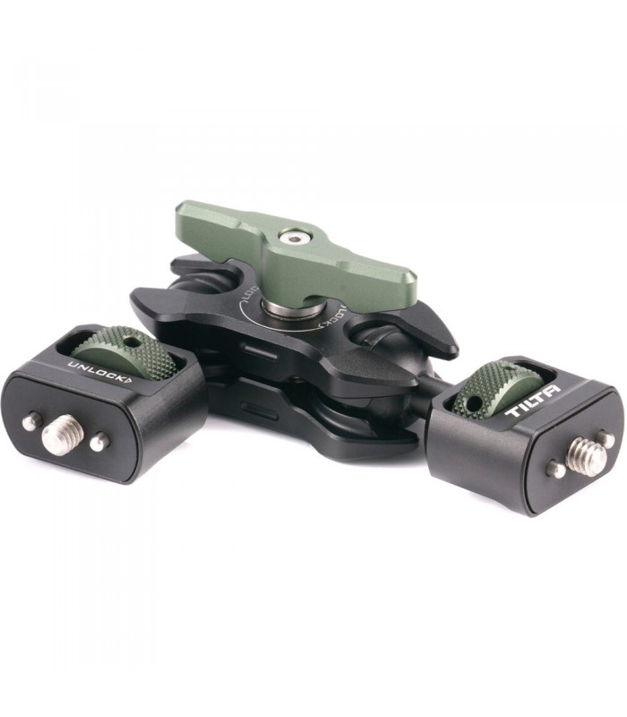 کار مانت تیلتا مناسب برای اتصال دوربین‌های ورزشی به سطوح مختلف خودرو مدل Tilta TA-USC-45-MK