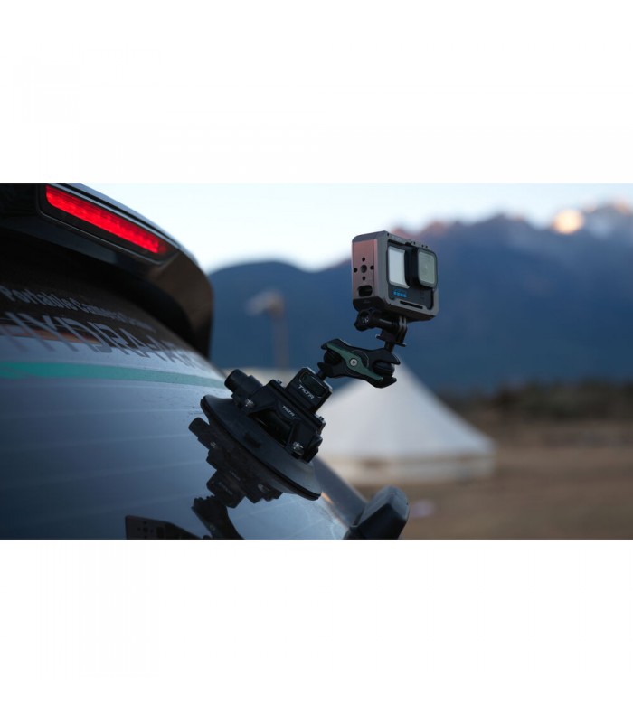 کار مانت تیلتا مناسب برای اتصال دوربین‌های ورزشی به سطوح مختلف خودرو مدل Tilta TA-USC-45-MK