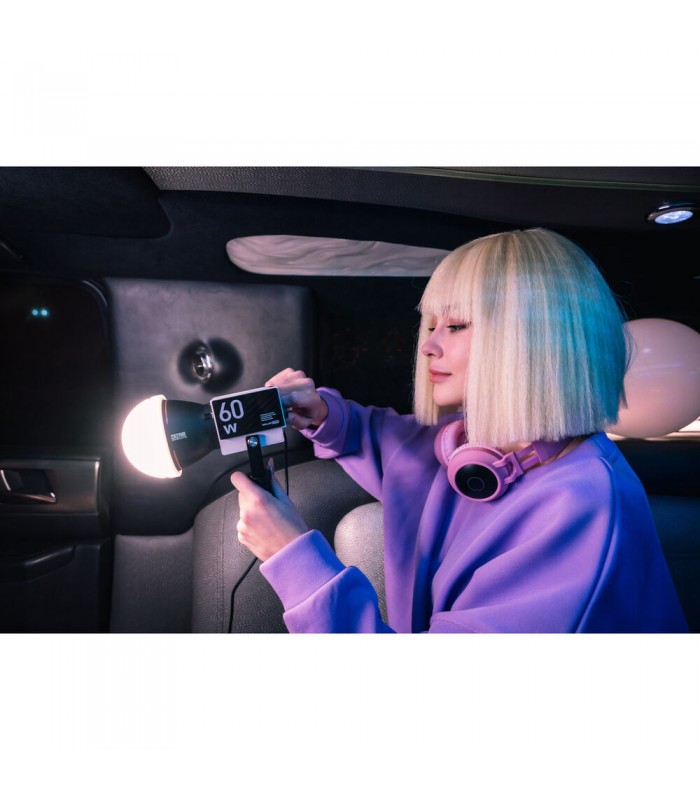 نور سینمایی ژیون-تک مدل Zhiyun MOLUS G60 Bi-Color