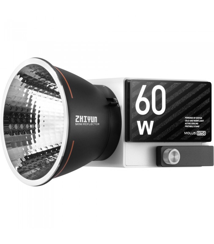 نور سینمایی ژیون-تک مدل Zhiyun MOLUS G60 Bi-Color - کیت کمبو