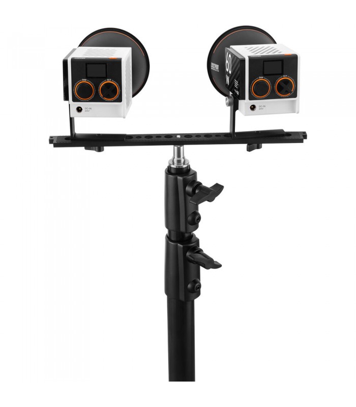 نور سینمایی ژیون-تک مدل Zhiyun MOLUS G60 Bi-Color - کیت کمبو