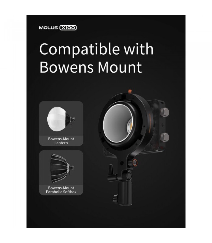 نور سینمایی Zhiyun مدل MOLUS X100 Bi-Color - کیت کمبو