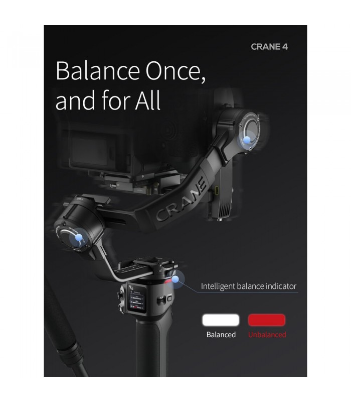 گیمبال سه محوره ژیون مدل Zhiyun CRANE 4