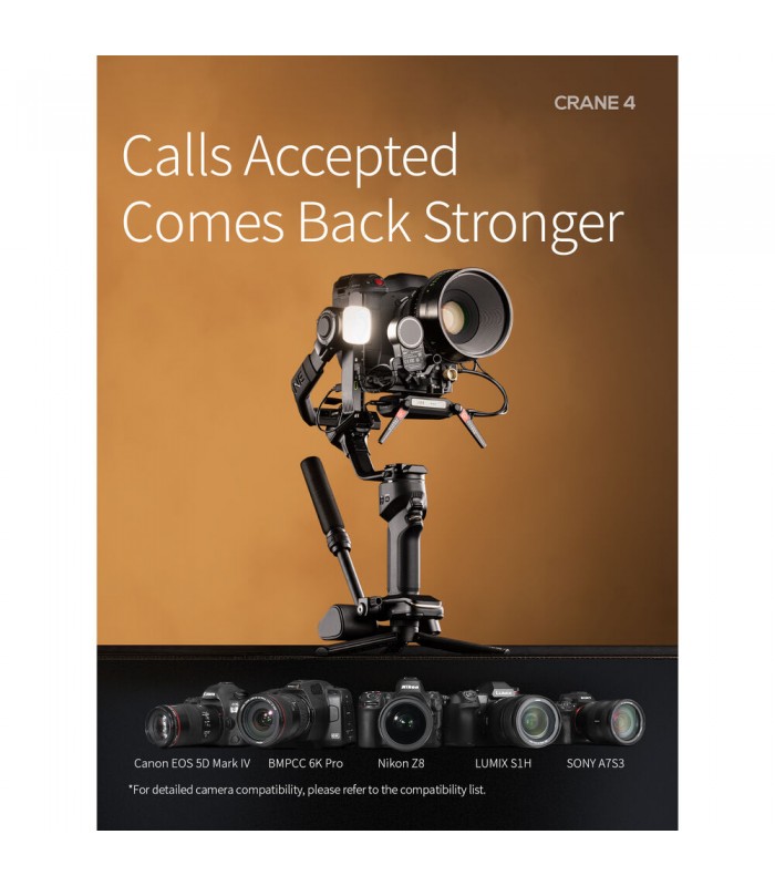 گیمبال سه محوره ژیون مدل Zhiyun CRANE 4