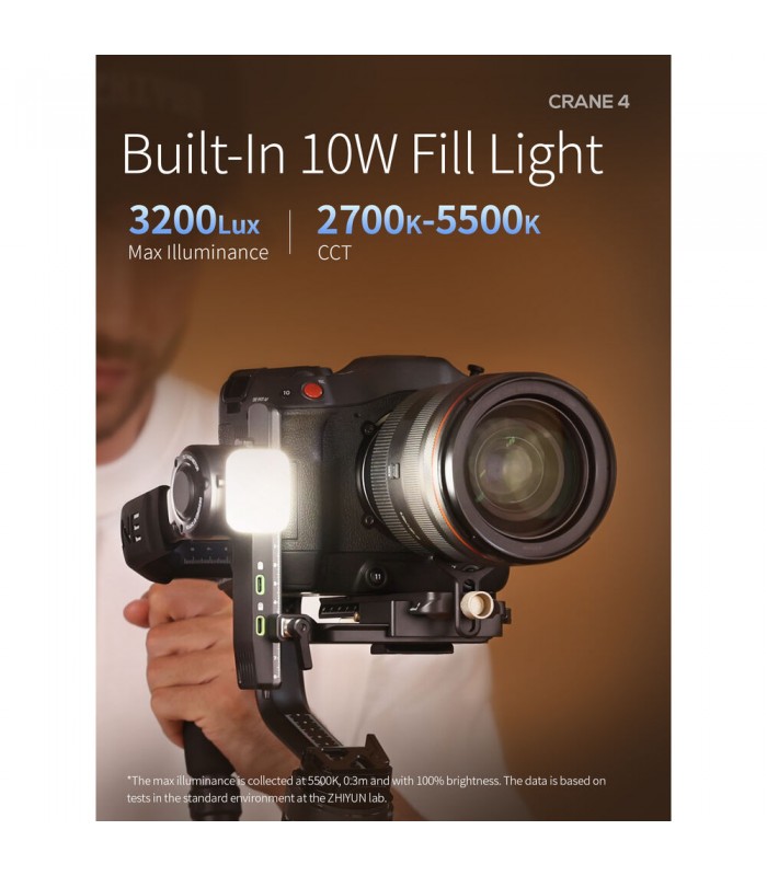 گیمبال سه محوره ژیون مدل Zhiyun CRANE 4 - کیت کمبو