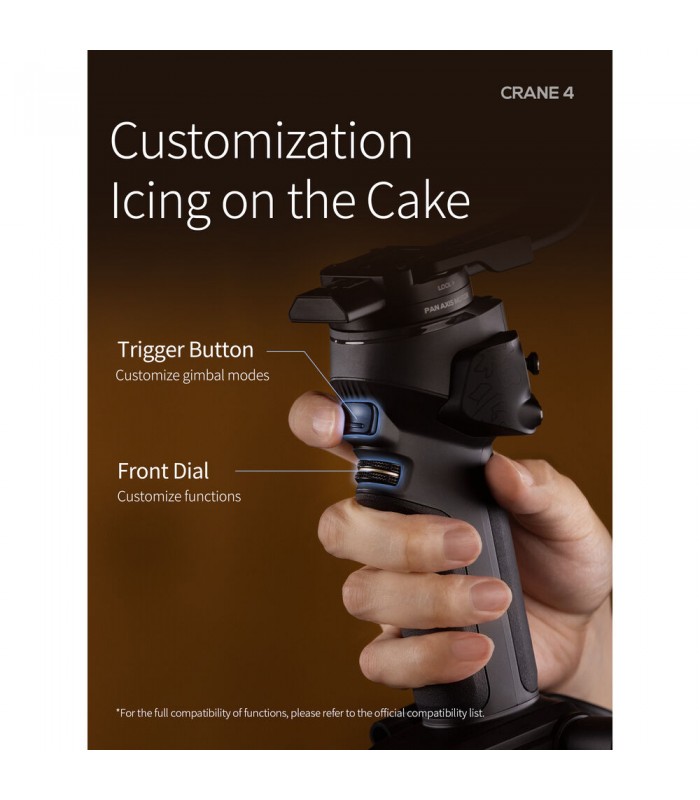 گیمبال سه محوره ژیون مدل Zhiyun CRANE 4 - کیت کمبو