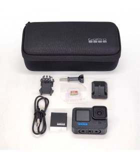 دوربین ورزشی گوپرو هیرو ۱۲ به همراه کیف و کارت حافظه | GoPro Hero 12 Black + 64GB MicroSD Card