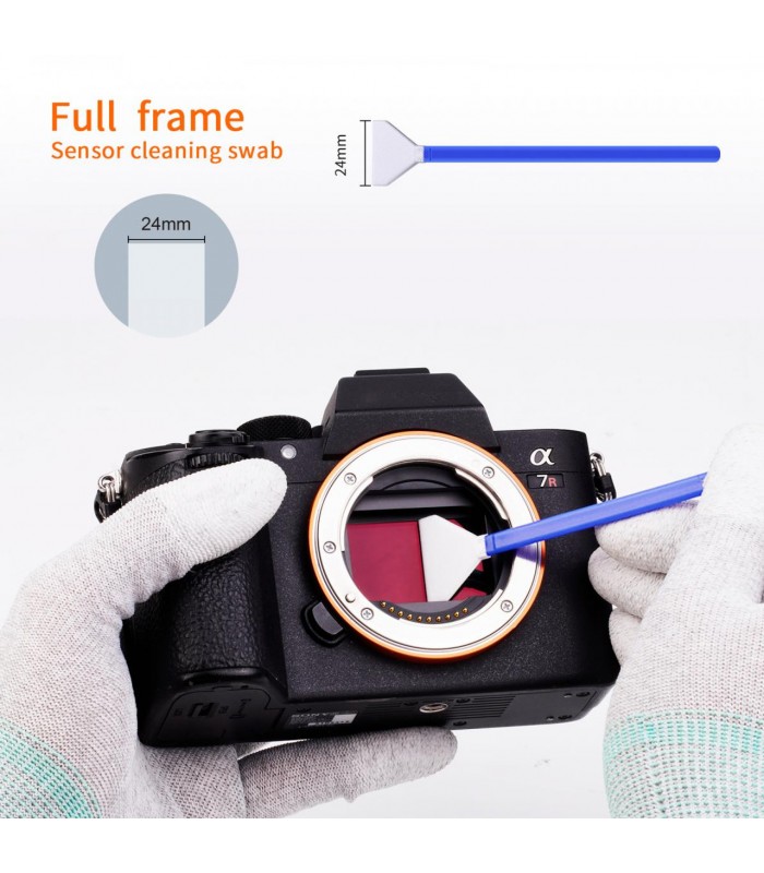 کیت تمیز کننده (پارویی) سنسور دوربین فول فریم کی اند اف مدل Cleaning Kit k&F 1698