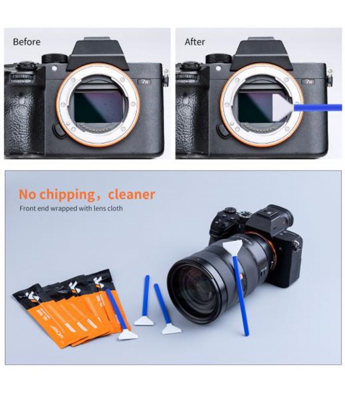 کیت تمیز کننده (پارویی) سنسور دوربین فول فریم کی اند اف مدل Cleaning Kit k&F 1698