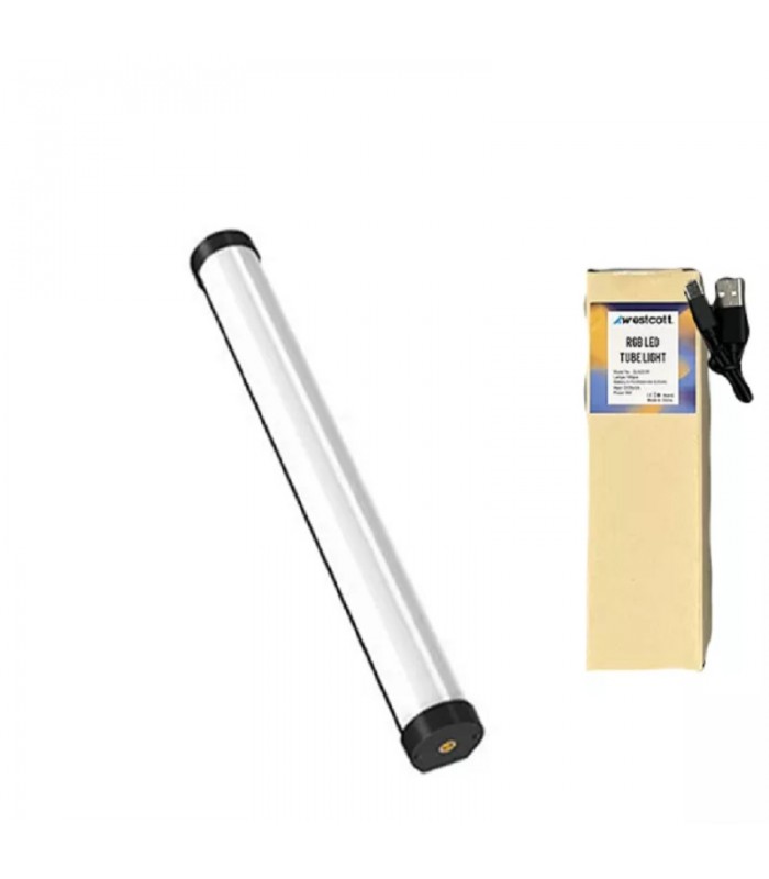 نور باتومی وسکات مدل Westcott SLA-023R RGB LED Tube Light-100PCS