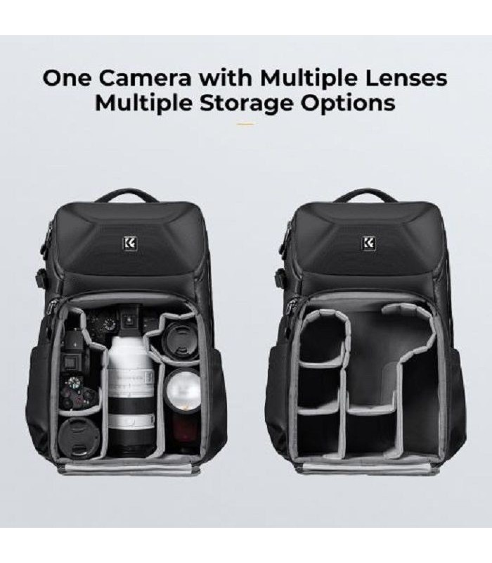 کوله پشتی دوربین کی اند اف مدل K&F camera backpack model K&F 13.144