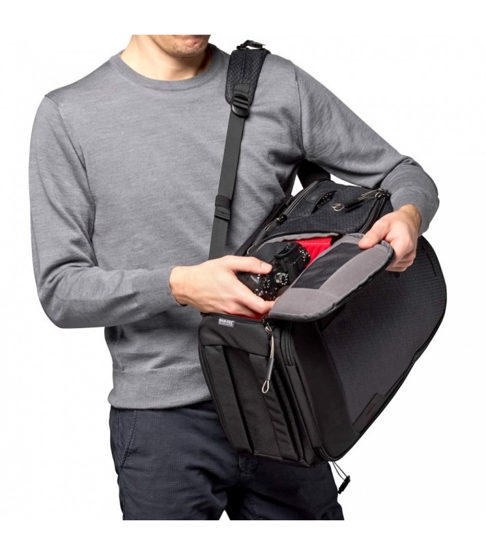 کوله پشتی دوربین مانفروتو مدل PRO Light Frontloader Camera Backpack M for CSC/DSLR