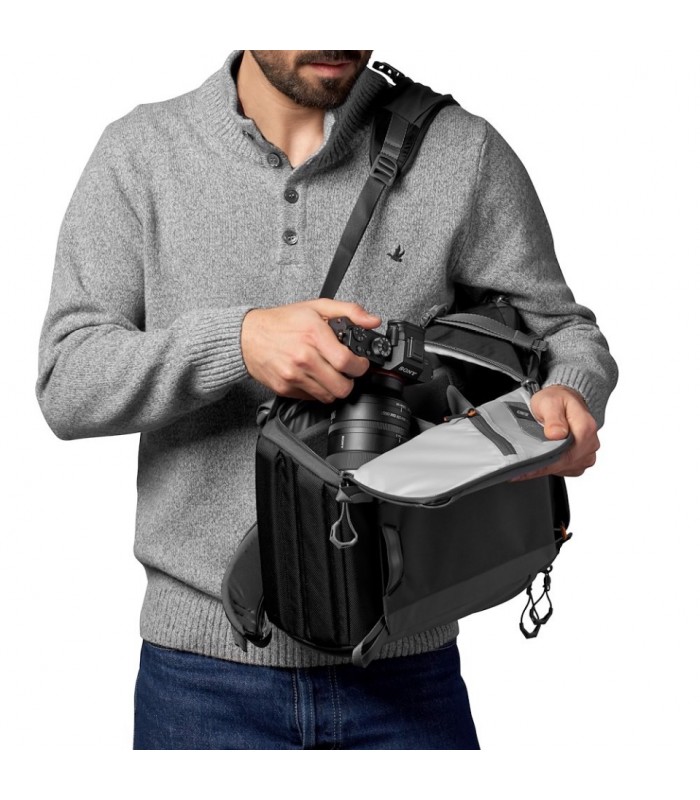 کوله پشتی لوپرو مدل Photo Active BP 200 AW - Black/Dark Grey