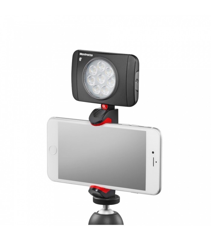 سر سه‌پایه مانفروتو مدل PIXI Clamp for smartphone with multiple attachments