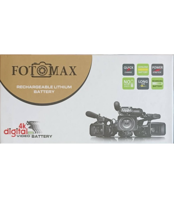 باتری قابل شارژ دوربین فیلم برداری فوتومکس مدل FotoMax F980L 6800mAh