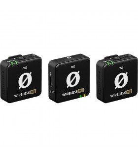 میکروفون بی‌سیم رود مدل RODE Wireless ME Dual Compact Digital Wireless Microphone System (2.4 GHz, Black)