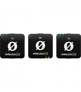 میکروفون بی‌سیم رود مدل RODE Wireless ME Dual Compact Digital Wireless Microphone System (2.4 GHz, Black)