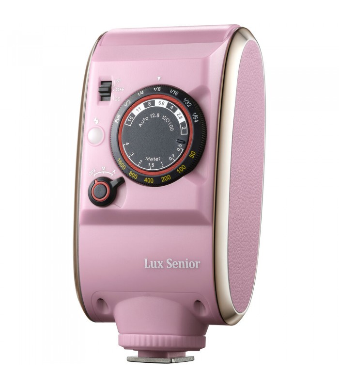 فلاش اکسترنال گودکس رنگ صورتی مدل Godox Lux Senior Retro Camera Flash (Pink)